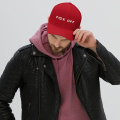 F**k Off Closed-Back Cap