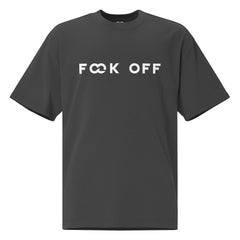 F**k Off Faded Oversized Faded Tee