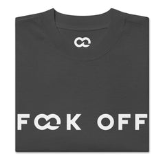 F**k Off Faded Oversized Faded Tee