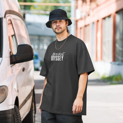 Ask Me About Odyssey Oversized Faded Tee