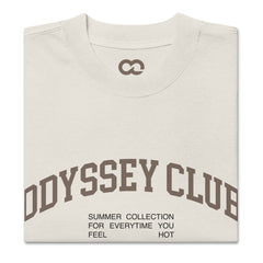 Odyssey Club College Bone Oversized Faded Tee