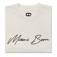 Born In Miami Light Tee Oversized Tee