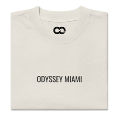 Odyssey Miami Oversized Bone Oversized Faded Tee