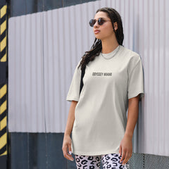 Odyssey Miami Oversized Bone Oversized Faded Tee