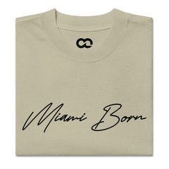 Born In Miami Light Tee Oversized Tee